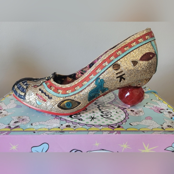 Irregular Choice Cleopatra Court Heels, VGUC, Size 36 - Picture 7 of 13